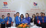 Thành Đoàn TPHCM ký kết hợp tác với Đoàn Thanh niên Thủ đô Viêng Chăn