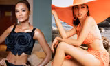 H'Hen Niê mặc crop-top lạ mắt khoe vòng eo bé xíu, Hoa hậu Thuỳ Tiên thả dáng nóng bỏng với bikini