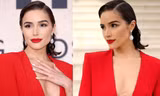 Nổi bật và tinh tế, Hoa hậu Hoàn vũ Olivia Culpo xuất hiện nóng bỏng tại tiệc từ thiện ở LHP Cannes