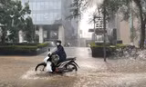Đón mưa lớn kéo dài, Hà Nội có thể ngập úng diện rộng