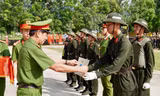 Hơn 1.700 chiến sĩ nghĩa vụ CAND hoàn thành khóa huấn luyện tại Tây Bắc