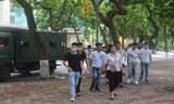 Sĩ tử Hà Nội “check-in” an toàn phòng dịch tại địa điểm thi tốt nghiệp THPT Quốc gia