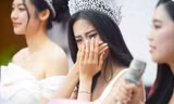 Hoa hậu Hà Trúc Linh về báo Tiền Phong: 'Từ nay chúng ta là người một nhà'