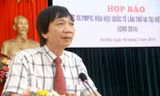 PGS Bùi Duy Cam - Trương ban tổ chức cuộc thi Olympic Hóa học quốc tế 2014. 