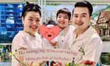 "Tiên đẹp xinh" Lê Khánh công khai diện mạo con thứ hai, Lê Phương hào hứng đoán tên