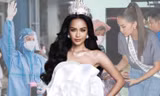 Ê-kíp Hoa hậu Ngọc Châu phản hồi chất vấn dự án từ thiện mang đi thi đấu ở Miss Universe 2022