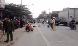 Hiện trường vụ tai nạn.