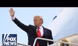 Tổng thống Mỹ Donald Trump lên chuyên cơ Không lực Một tới Việt Nam