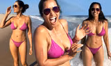Mỹ nhân Ấn Độ Padma Lakshmi cực gợi cảm trong kỳ nghỉ chào đón tuổi 50