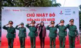 Nữ chính phim giờ vàng VTV Cù Thị Trà lan toả tinh thần hiến máu cứu người tại Chủ Nhật Đỏ lần thứ 17