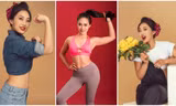 Nữ huấn luyện viên xinh đẹp gợi ý sống khỏe qua mùa dịch