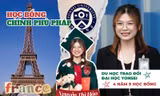 Sinh viên ngành Kinh tế Phát triển nhận học bổng của chính phủ Pháp khi còn ngồi trên giảng đường