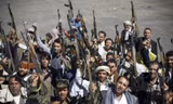 Phiến quân Houthi ở Yemen (ảnh: AP)
