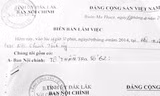 Mới nhất vụ 'Thiếu tá rơi súng': Người tố cáo làm đơn kêu cứu