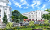 Trung tâm Vincom Shophouse Hải Phòng nhìn từ xa