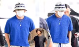 V (BTS) lộ diện màu tóc mới, thông tin ra nước ngoài đóng phim có phải sự thật?