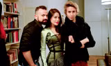 Trương Ngọc Ánh tới thử đồ của NTK Julien Fournié ở Pháp để chuẩn bị cho đêm chung kết Project Runway.