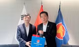 Đoàn công tác T.Ư Đoàn thăm Đại sứ quán Việt Nam tại Hàn Quốc
