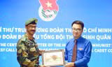 Bí thư T.Ư Đoàn Nguyễn Tường Lâm tiếp xã giao đoàn đại biểu Tổng đội Thiếu sinh quân Ấn Độ 