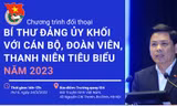 Bí thư Đảng ủy Khối các cơ quan Trung ương đối thoại với thanh niên về sứ mệnh tuổi trẻ 