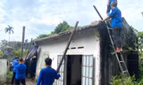T.Ư Đoàn chỉ đạo củng cố Đội thanh niên tình nguyện, sẵn sàng '4 tại chỗ' hỗ trợ ứng phó khẩn cấp bão số 3