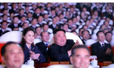 Phu nhân ông Kim Jong-un xuất hiện ngày 16/2. Ảnh: Rodong Sinmun