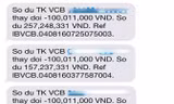 Tiền trong tài khoản “bốc hơi” khi chị Hương đang ngủ.
