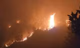 Hà Giang huy động hơn 700 người chữa cháy rừng trên đỉnh Tây Côn Lĩnh