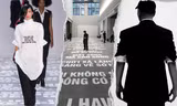 NTK gốc Việt Peter Do gây xúc động mạnh khi đem thơ Việt vào BST Helmut Lang