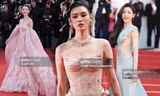 Thảm đỏ LHP Cannes ngày 3: Trương Thiên Ái dịu keo, Miss World 1994 siêu nổi bật