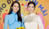 Hai ‘Hoa hậu Việt Nam’ đình đám cùng xuất hiện nhưng Thanh Thủy gây chú ý khi thực hiện điều ý nghĩa này