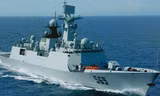 Tàu khu trục nhỏ Jiangkai-II Type 054A. Ảnh: SUAU