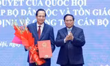 Công bố nghị quyết thành lập, quyết định bổ nhiệm lãnh đạo Bộ Dân tộc và Tôn giáo