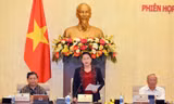 Phiên họp thứ 51 Ủy ban Thường vụ Quốc hội diễn ra từ ngày 9-11/12. Ảnh QH