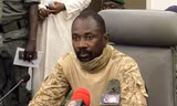 Đại tá Assimi Goïta, Tổng thống chuyển tiếp mới của Mali. Ảnh: Getty.