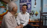 Ông Võ Văn Thưởng thăm, chúc Tết nhạc sỹ Nguyễn Văn Tý