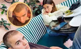 Justin Bieber cuối cùng cũng chịu “xuống tóc”, nhan sắc bảnh bảo sánh đôi cùng bà xã