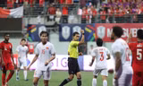 Trọng tài FIFA người Hàn Quốc cầm còi trận derby Hà Nội 