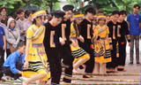 Thanh niên các dân tộc giao lưu văn nghệẢnh: TTXVN