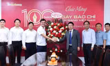 Bí thư thứ nhất Trung ương Đoàn chúc mừng Báo Tiền Phong dịp kỷ niệm 100 năm Ngày Báo chí Cách mạng Việt Nam