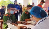Tưng bừng Chủ nhật Đỏ trên quê hương Bác Tôn