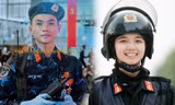 Hình ảnh chàng trai cô gái tham gia diễu binh 30/4 'gây sốt' mạng