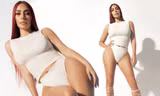 Hình thể săn chắc và 'siêu vòng ba' đẫy đà của Kim Kardashian
