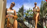 Người mẫu 1m80 Hailey Clauson diện áo tắm khoe lợi thế chân dài