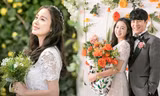 Kim Tae Hee xinh đẹp rạng ngời khi mặc váy cưới ở tuổi 40