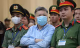 Ông Chu Lập Cơ tại phiên tòa.