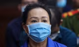 Bà Trương Mỹ Lan tại phiên tòa, Ảnh: Duy Anh