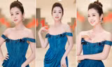Jennifer Phạm diện váy dạ hội trễ nải, khoe chân dài nóng bỏng giữa tiết trời giá rét
