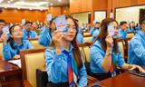 Những hình ảnh xinh tươi của nữ đại biểu tại Đại hội Đoàn TNCS Hồ Chí Minh TP. HCM lần thứ XI