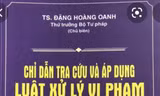Mạo danh Thứ trưởng Bộ Tư pháp để in sách, chào bán cho đơn vị